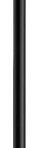 ROCAJ VIVO ALU 150CM OKROGLI CRNA MAT